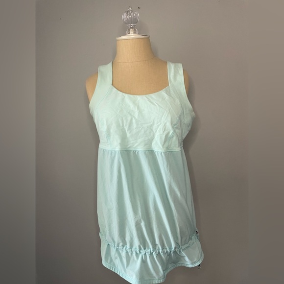 Lululemon Women’s Run Chase Me Tank Aquamarine - Picture 7 of 14